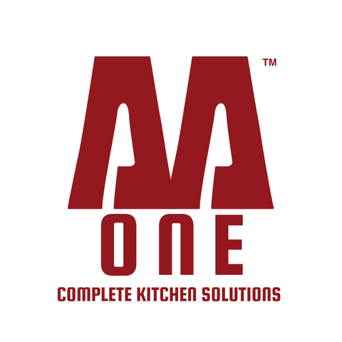 طقم صواني بورسلين يدوي ملون من ايه ايه وان - قطعتين مقاس 48*31 سم و 48*24 سم - بنى