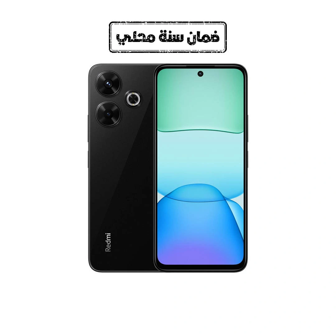 شاومي ريدمي 13 موبايل - 256/8 جيجا - شريحتين - 4G - أسود