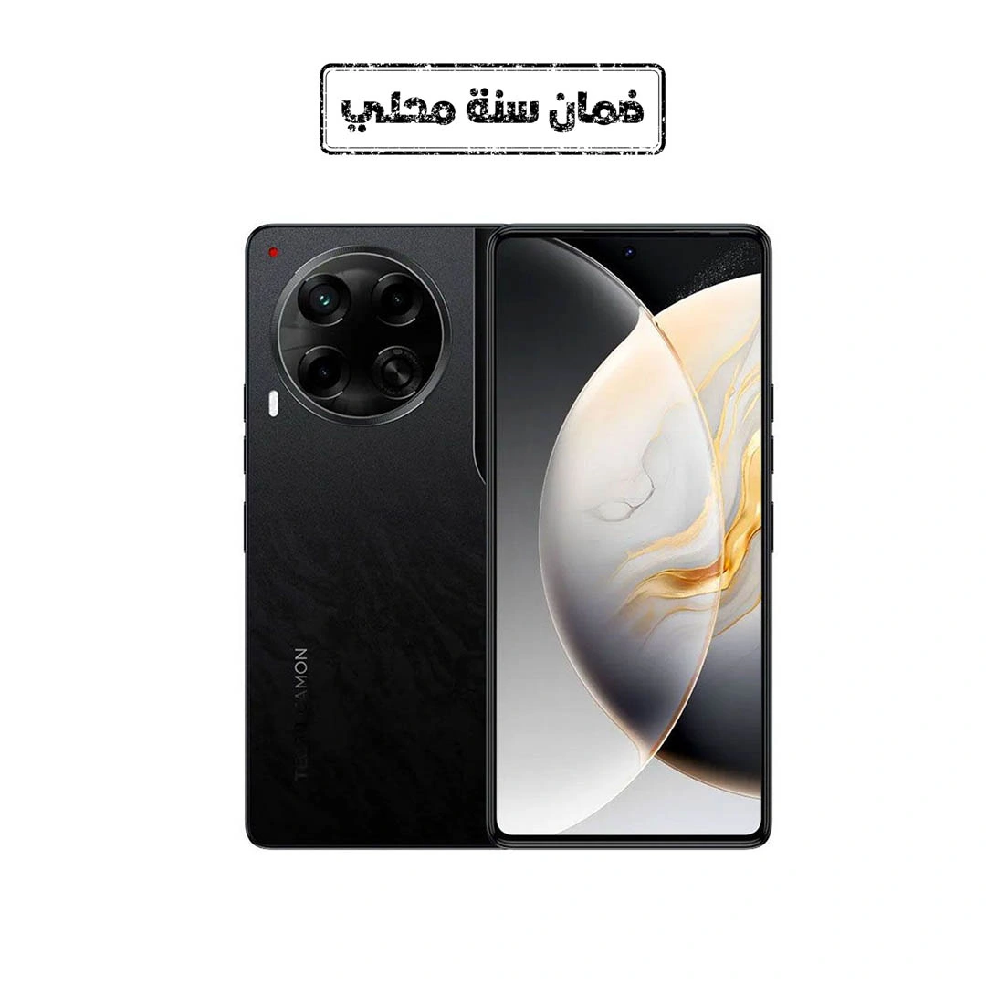 تكنو Camon 30 - شريحتين - 256/8 جيجا - 4G - أسود
