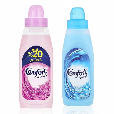 كمفورت منعم ملابس - ندي الربيع و نواعم الزهور - 1 لتر
