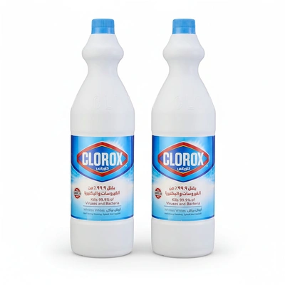 كلوركس مبيض أبيض - 1.2 لتر - 2 قطعة