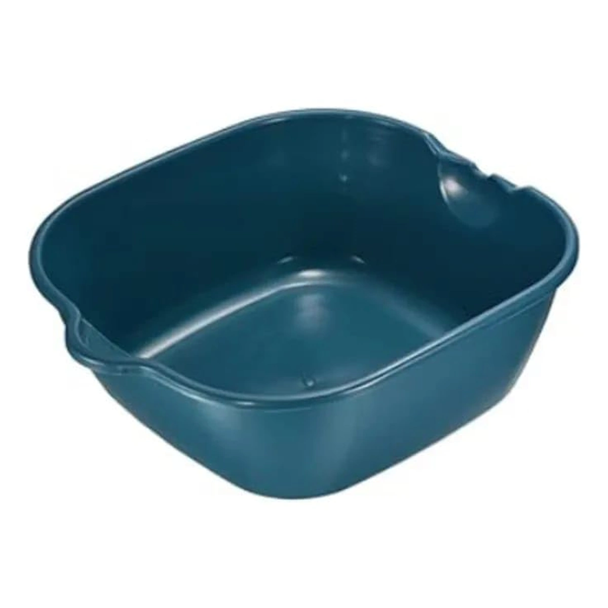 طبق غسيل بلاستيك مربع مع مقابض - 10 لتر