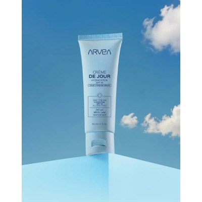 أرفيا كريم نهاري مرطب SPF 15 - 50 مل