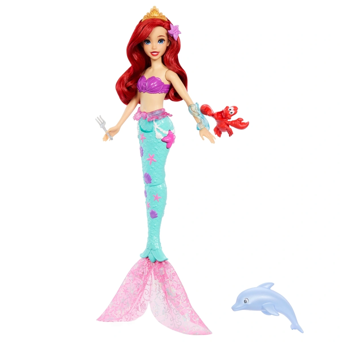 Ariel Little Mermaid Doll Mattel for Swimming & Water Play