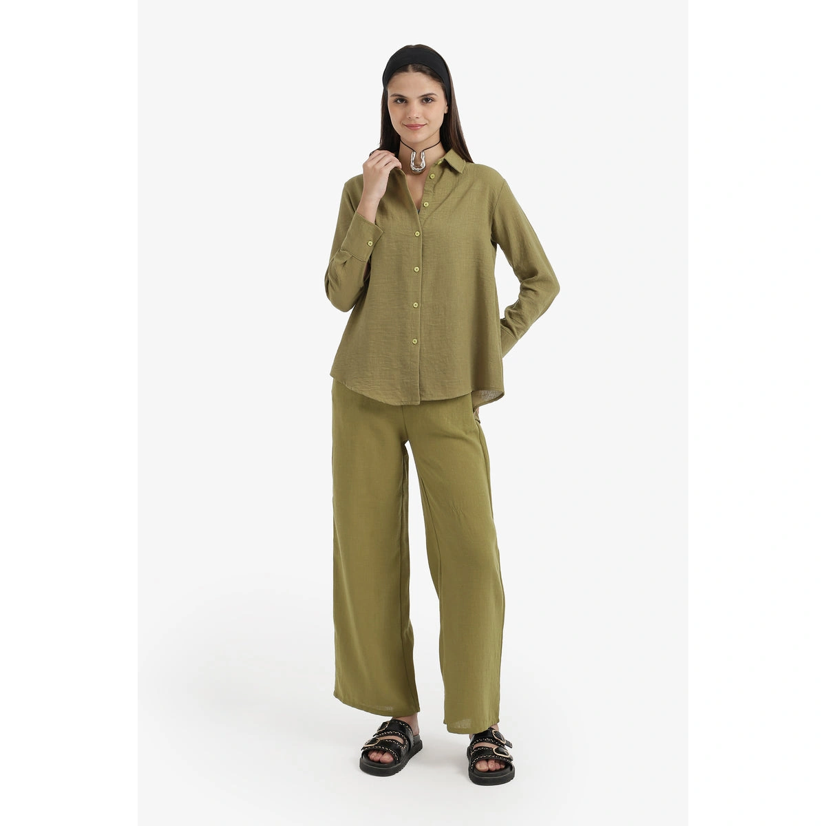 قميص لاونج كلاسيك من كارينا 58671