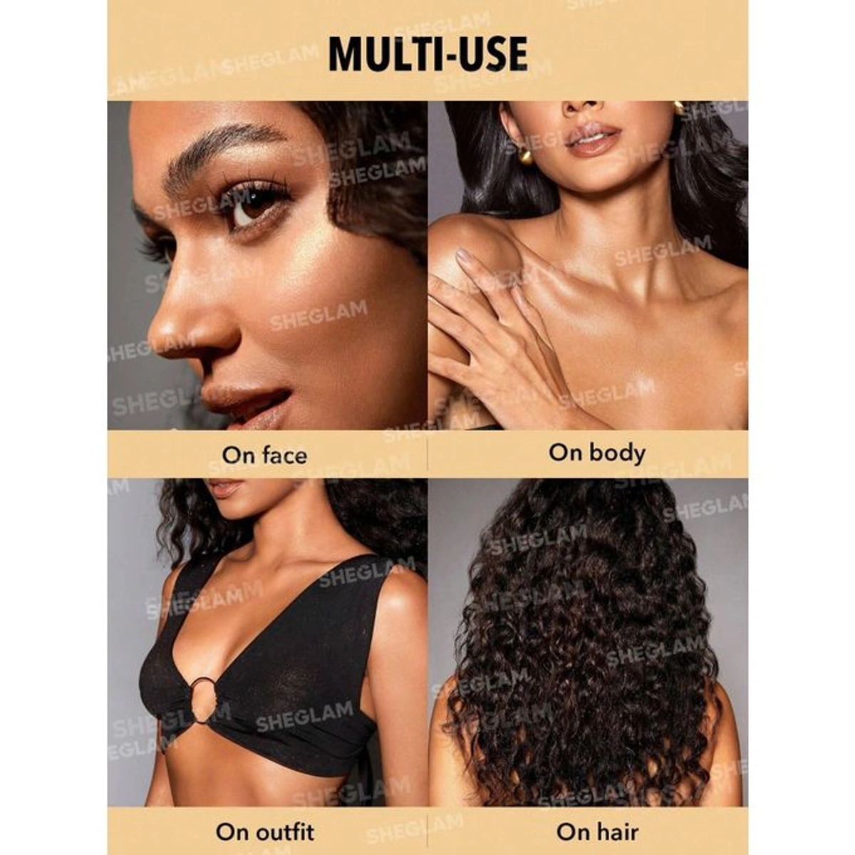 بودي ميست لامع جولدن جلو - 10 جم