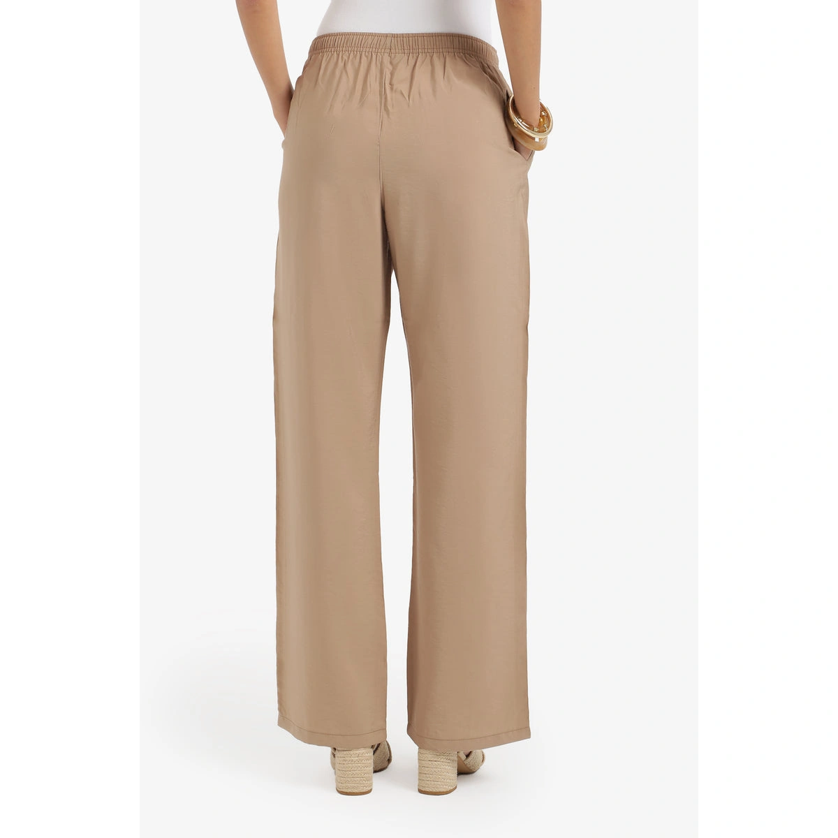 بنطلون حريمي برباط خصر فسكوز من كارينا 58781