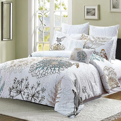 طقم ملاية سرير قطن - 240*260سم - 4 قطع