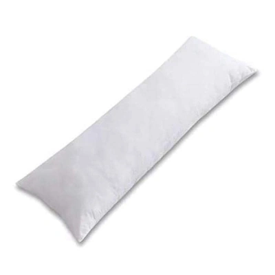 مخدة سرير مريحة من القطن - 180 سم - أبيض