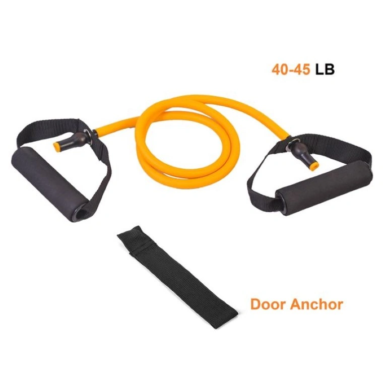 حبل مقاومة للتمارين - 40-45 - برتقالي