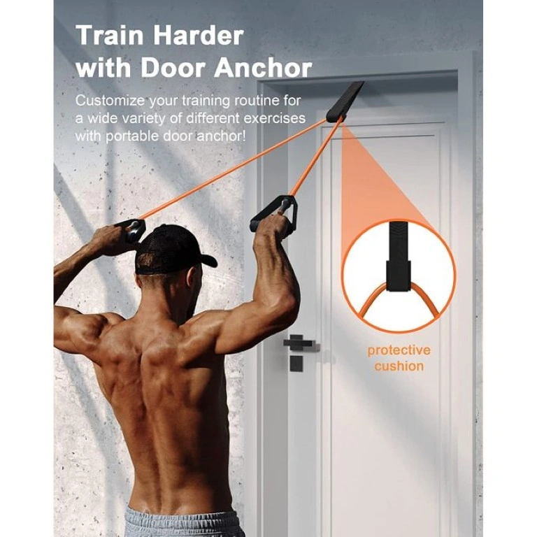 حبل مقاومة للتمارين - 40-45 - برتقالي