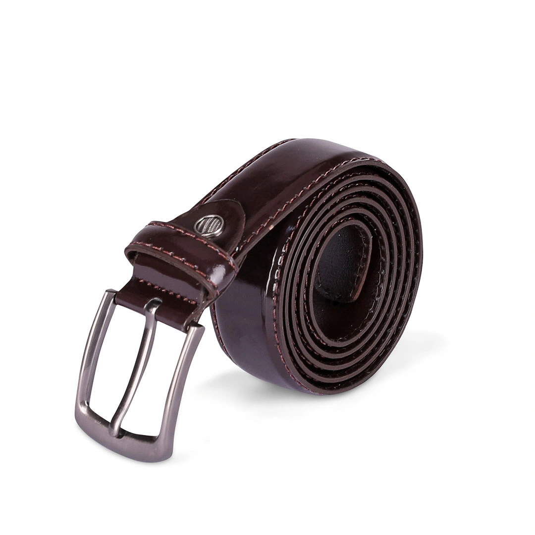 حزام جلد طبيعي رجالي - B11