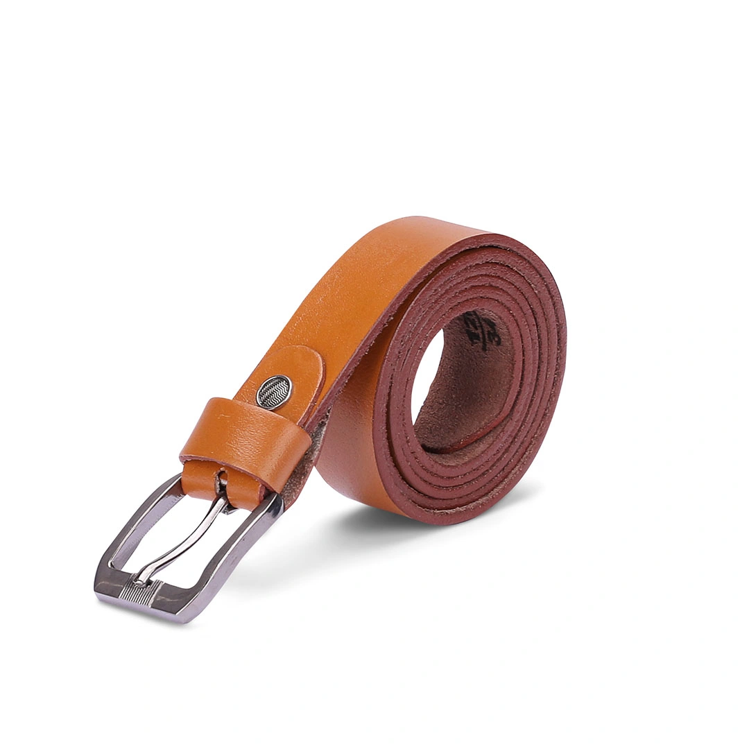 حزام جلد طبيعي رجالي - B15