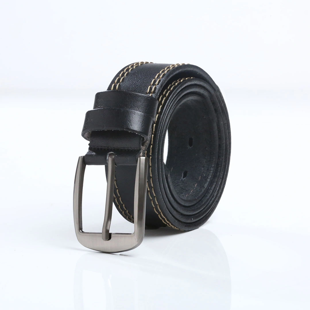 حزام جلد طبيعي كاجوال رجالي B19