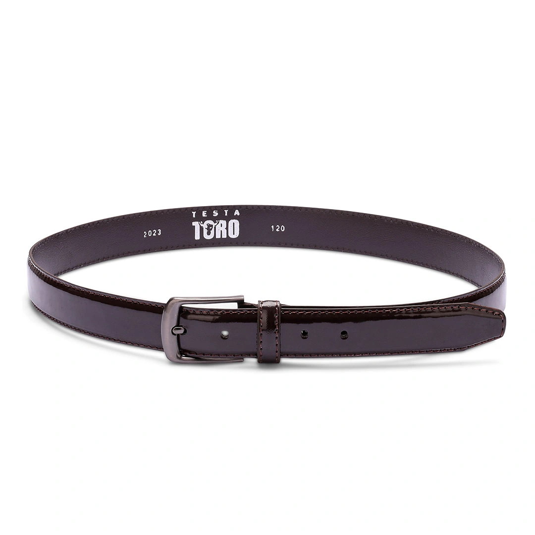 حزام جلد طبيعي رجالي - B11