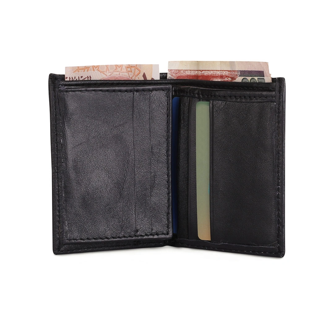 محفظة جلد طبيعي رجالي - W10