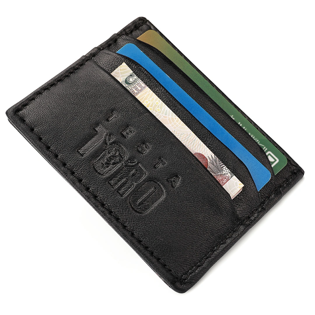 محفظة جلد رجالي صغيرة - W4