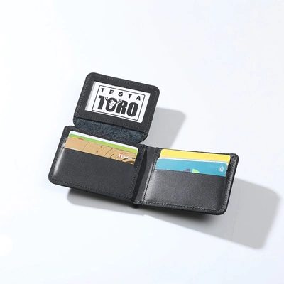 محفظة كلاسيكية نحيفة بتصميم Flip مع نافذة هوية من تيستاتورو w14