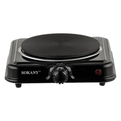 SK-5109 بوتجاز مسطح كهربائى - 1 عين - 1000 وات - أسود