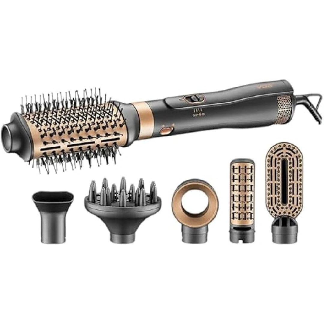 مجفف الشعر بثلاث إعدادات للحرارة - اسود - VGR-491