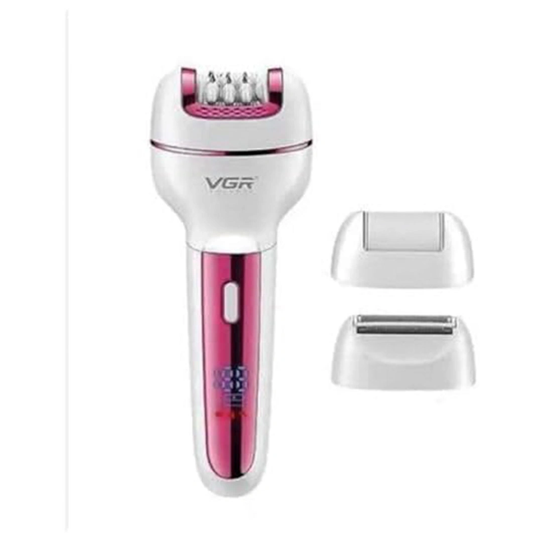 ماكينة إزالة الشعر للنساء VGR - بينك - V-732