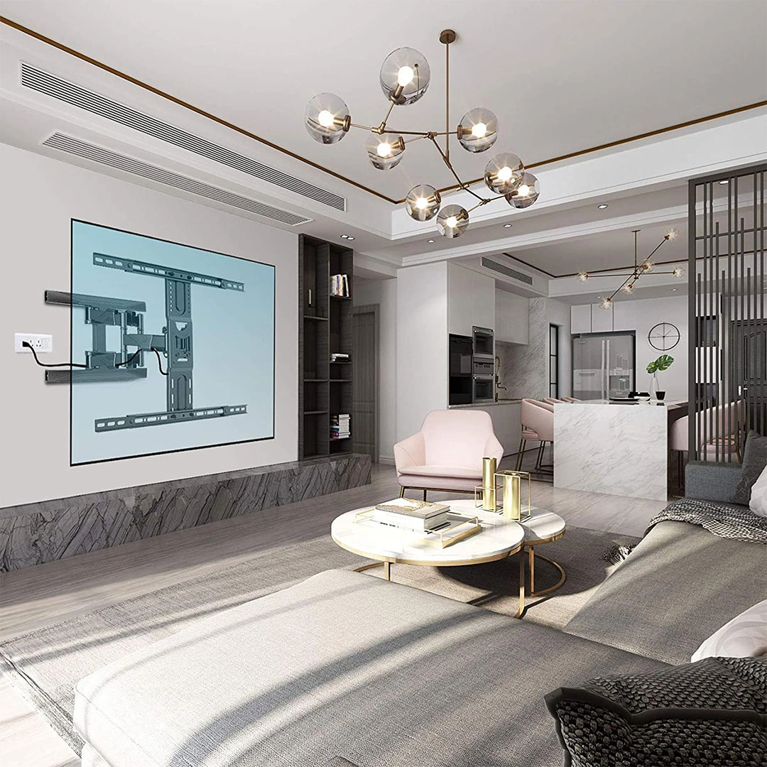 حامل شاشة تلفزيون معلق من 40 ل 80 بوصة - متحرك