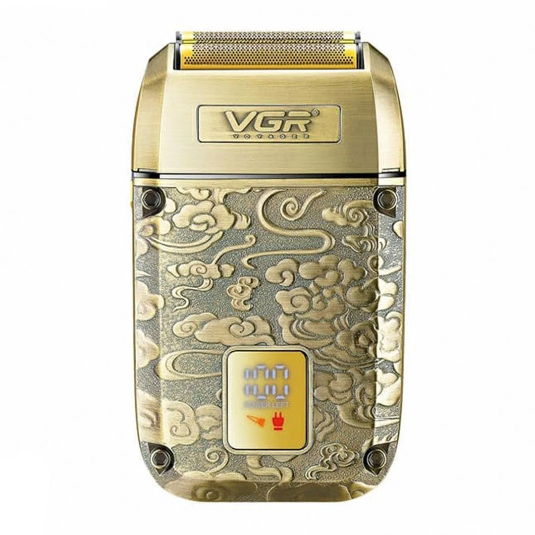 ماكينة حلاقة كهربائية لاسلكية VGR - ذهبي - V-336