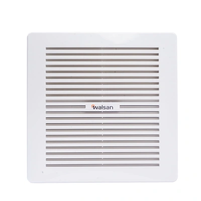 شفاط هواء ولسان جانبي - 4 بوصة - 20 سم - أبيض