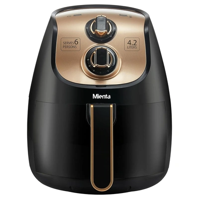 AF47434A - 1500 مقلاة هوائية من مينتا - 4.2 لتر - أسود
