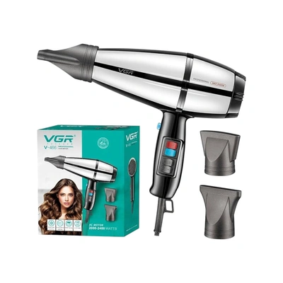 مجفف VGR الكهربائي للشعر - 2400 وات - V-466