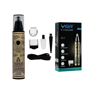 ماكينة حلاقة وتشذيب شعر الأنف والأذن 2*1- V-618