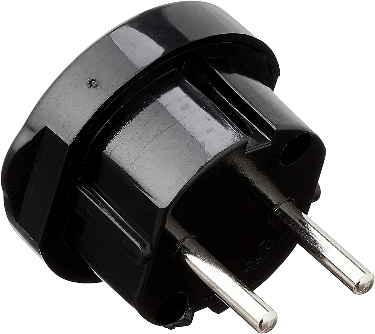 مشترك كهرباء ثلاثي مخرج - اسود