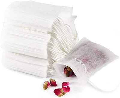 أكياس فلتر الشاي - 100 قطعة