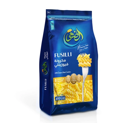 الضحى مكرونة فيوزيللي سيمولينا إيطالية - 400 جرام