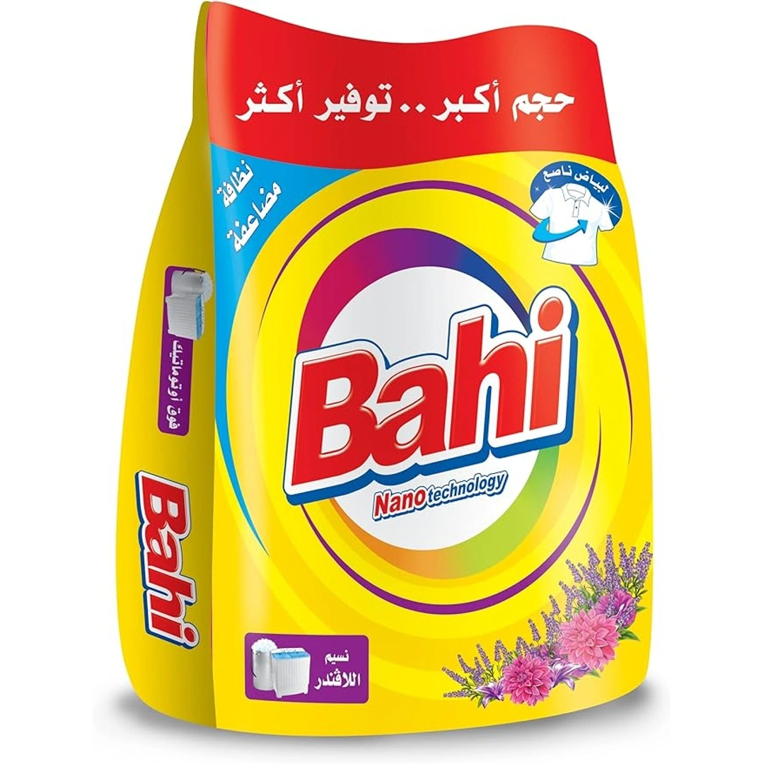 مسحوق غسيل برائحة اللافندر من باهي - 1.5 كجم