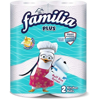 فاميليا مناديل مطبخ بلس - 2 رول