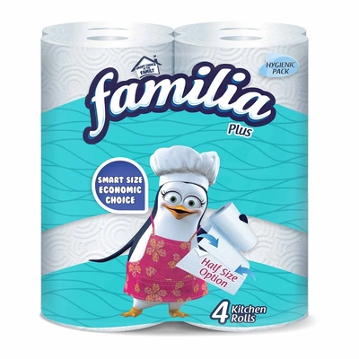 مناديل مطبخ من فاميليا - 4 بكرة