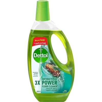 ديتول اكوا منظف ارضيات - صنوبر - 650 مللي