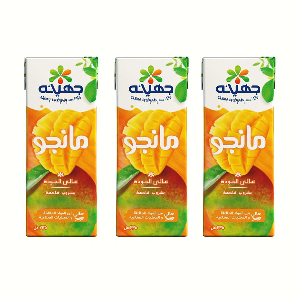 جهينة عصير مانجو - 235 مللي - 3 قطع