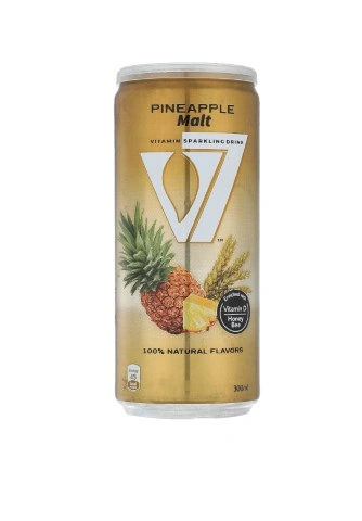 V7 مشروب غازي - أناناس - 300 مل