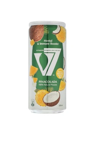 V7 مشروب غازي - بينا كولادا - 300 مللي