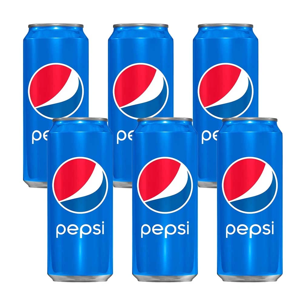 بيبسي كانز - 320 مللي - 6 قطع