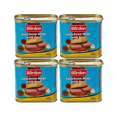 لحم لانشون بقري بوردون - 320 جرام - 4 قطع