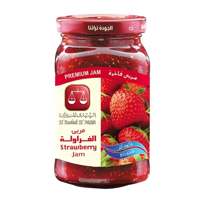 الرشيدي الميزان مربى الفراولة - 340 جم