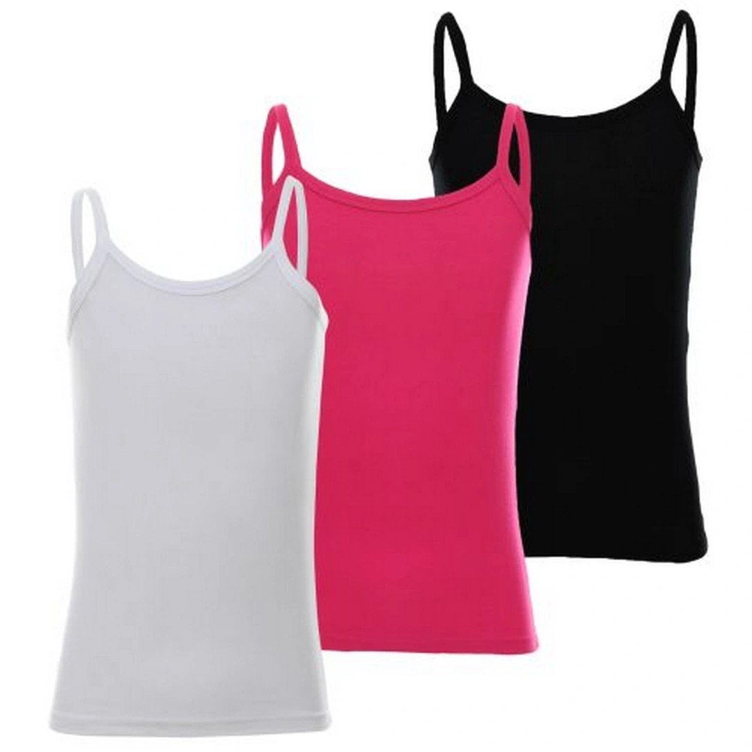 ميسيري فانلة داخليه حمالات رفيعة - 3 قطع