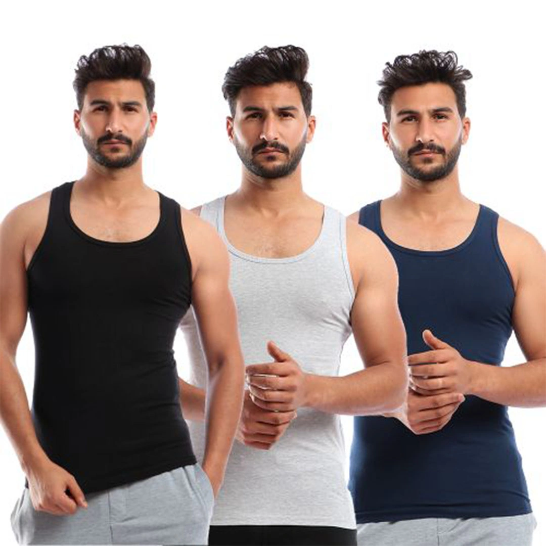 الميسيري فانلة داخلية قطن رجالي - متعدد الالوان