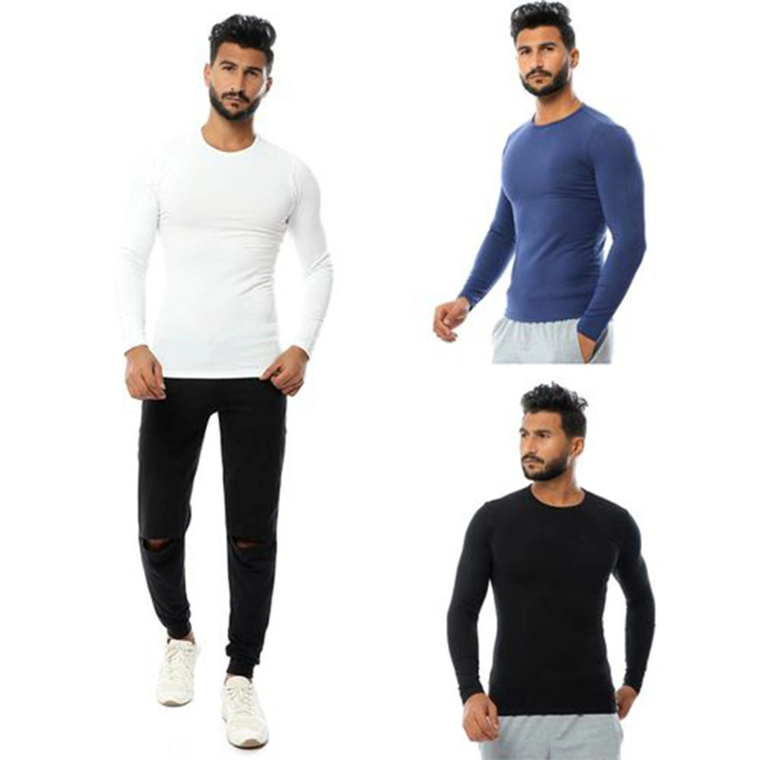 الميسيري تيشرتات رجالي كم طويل - 3 قطع