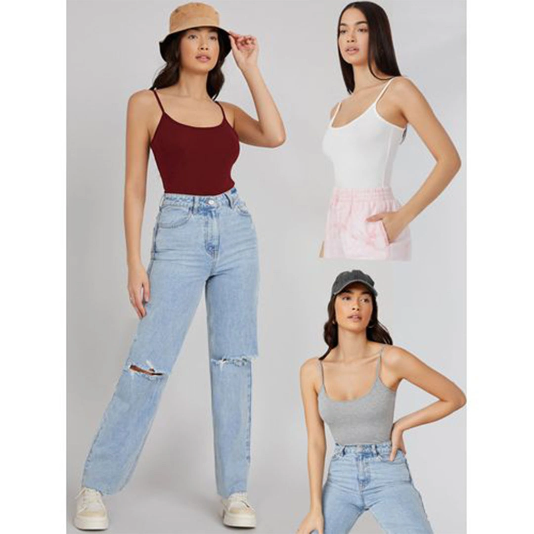 الميسيري توب حريمي كت ستريتش - 3 قطع