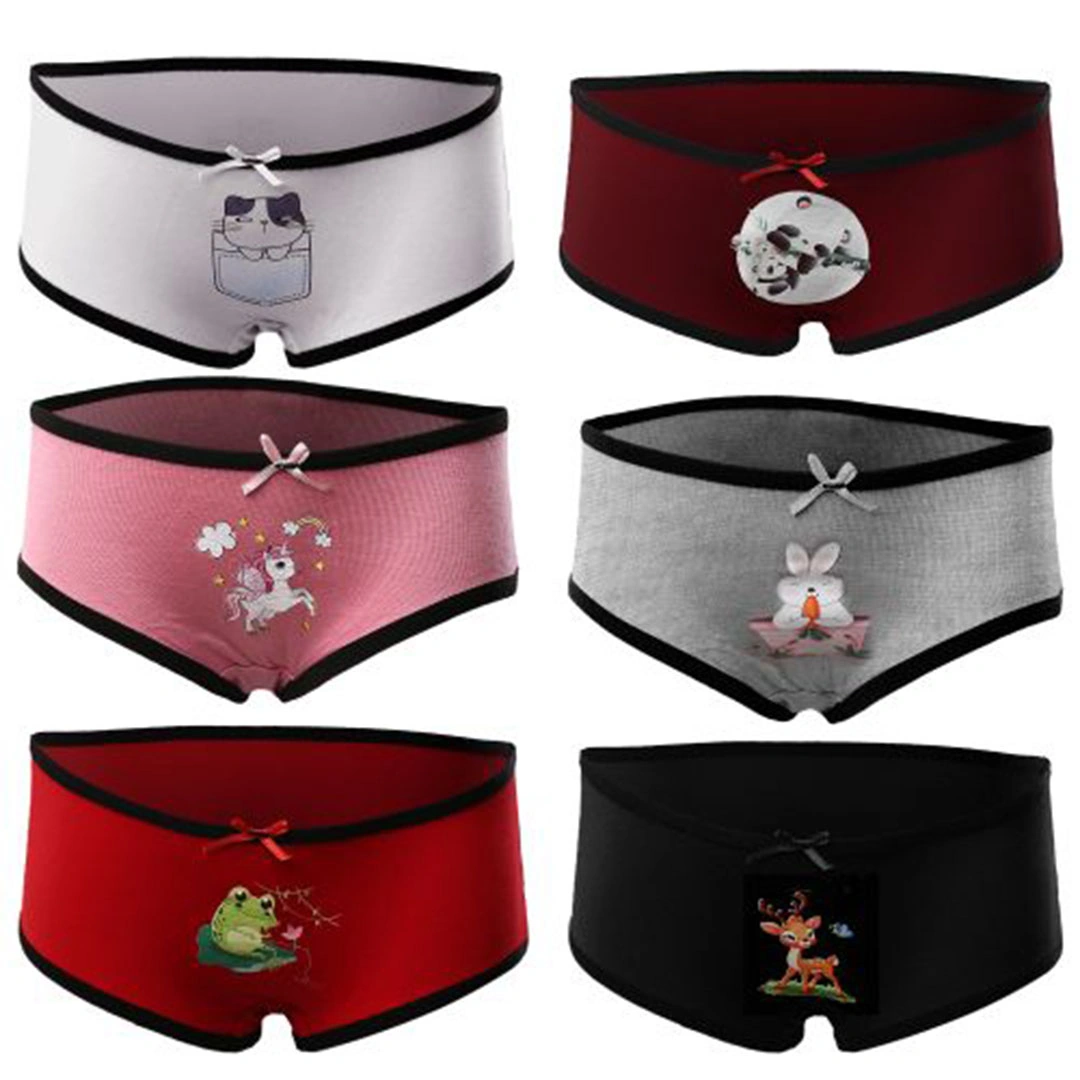 الميسيري شورت داخلي بناتي قطن - 6 قطع