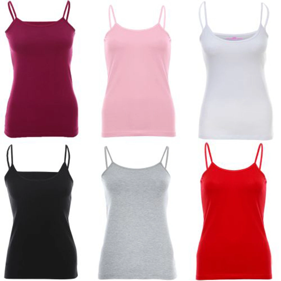 الميسيري توب اسباجتي حريمي قطن - 6 قطع